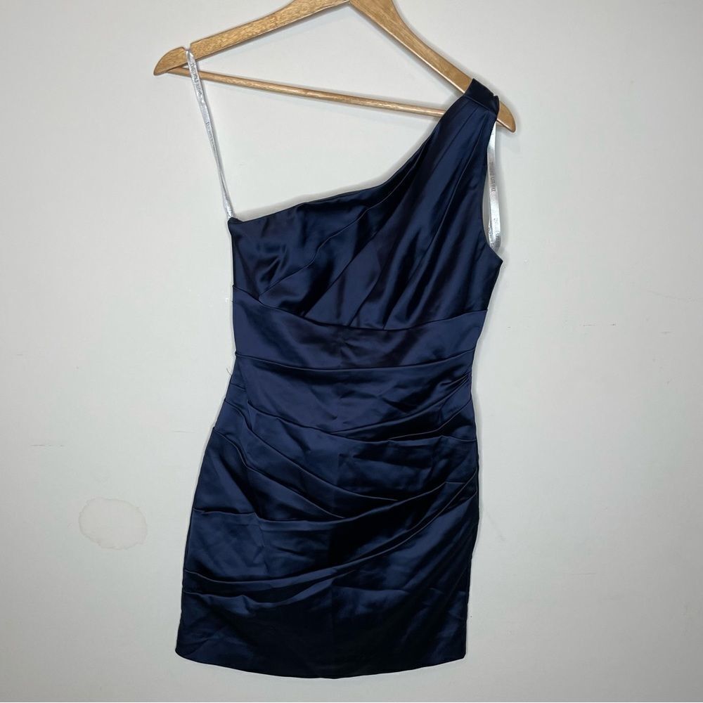 Davids Bridal Blue Bridesmaid's dress Size 2‎